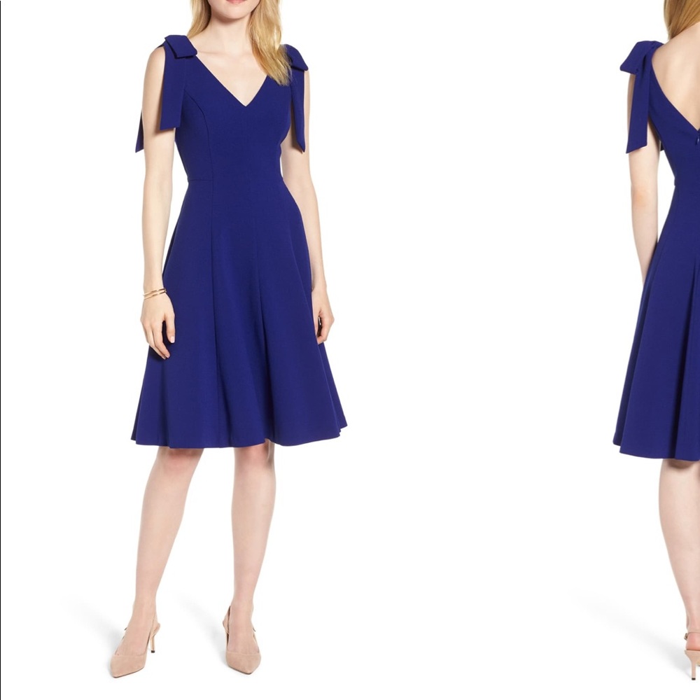Beautiful fit and flare cocktail gown